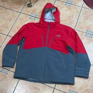 North Face insulated jacket with detachable hoodie